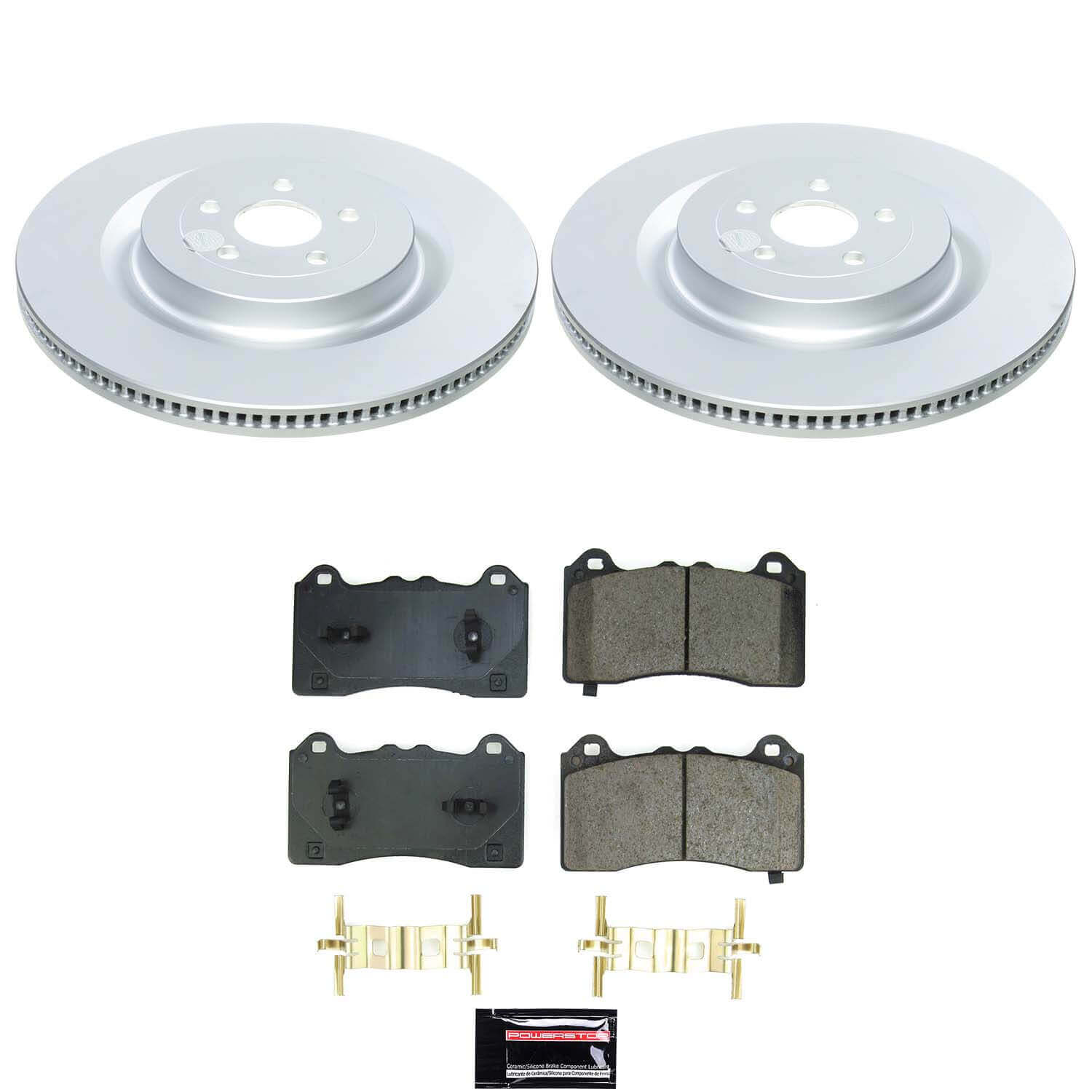 Power Stop CRK9265 Z17 Evolution Pad And Rotor Kit for 2021-2024 Ford Mustang Mache GT product image