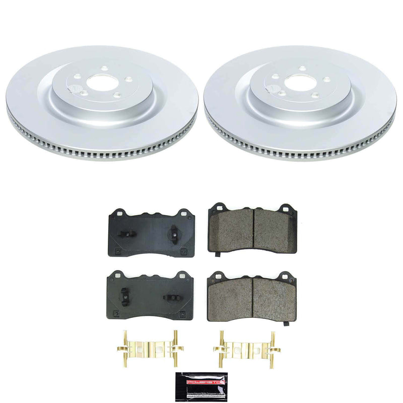 Power Stop CRK9265 Z17 Evolution Pad And Rotor Kit for 2021-2024 Ford Mustang Mache GT product image