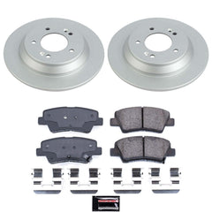 Power Stop CRK9273 Z17 Evolution Pad And Rotor Kit for 2022 Hyundai Kona Limited, N Line Front Wheel Drive product image