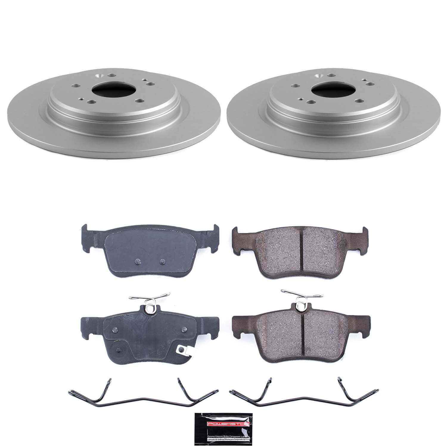Power Stop CRK9277 Rear Z17 Evolution Pad And Rotor Kit for 2019-2024 Acura RDX product image