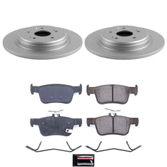 Power Stop CRK9277 Rear Z17 Evolution Pad And Rotor Kit for 2019-2024 Acura RDX product image