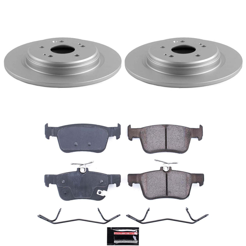 Power Stop CRK9277 Rear Z17 Evolution Pad And Rotor Kit for 2019-2024 Acura RDX product image