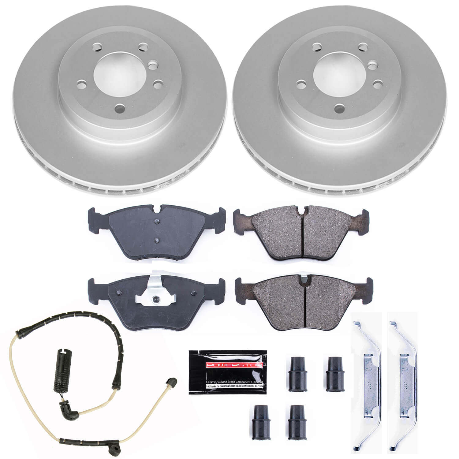 Power Stop CRK928 - Z23 Evolution Sport Front Brake Kit vehicle fitment brake part