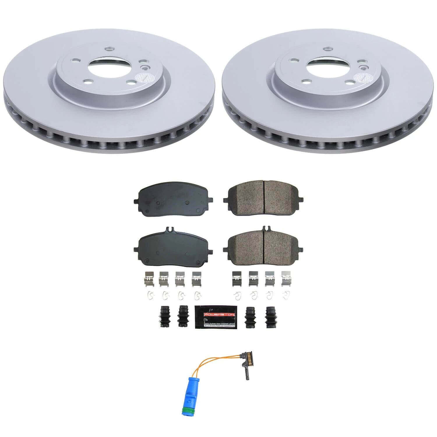 Power Stop CRK9295 Z23 Evolution Geomet Front Pad And Fully Coated Rotor Kit for 2023-2024 Mercedes-Benz Eqb 250 product image