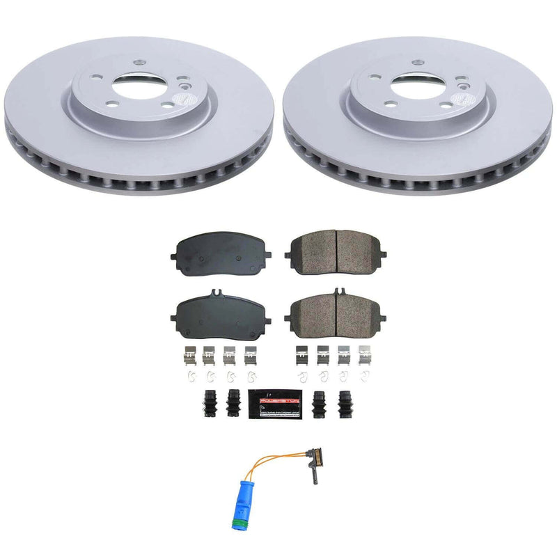 Power Stop CRK9295 Z23 Evolution Geomet Front Pad And Fully Coated Rotor Kit for 2023-2024 Mercedes-Benz Eqb 250 product image