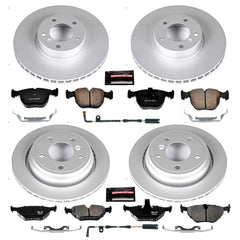 Power Stop CRK946 - Z23 Evolution Sport Front And Rear Brake Kit vehicle fitment brake part