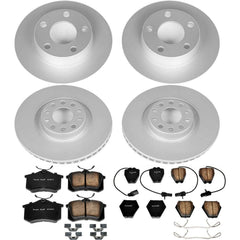 Power Stop CRK950 - Z23 Evolution Sport Front And Rear Brake Kit vehicle fitment brake part