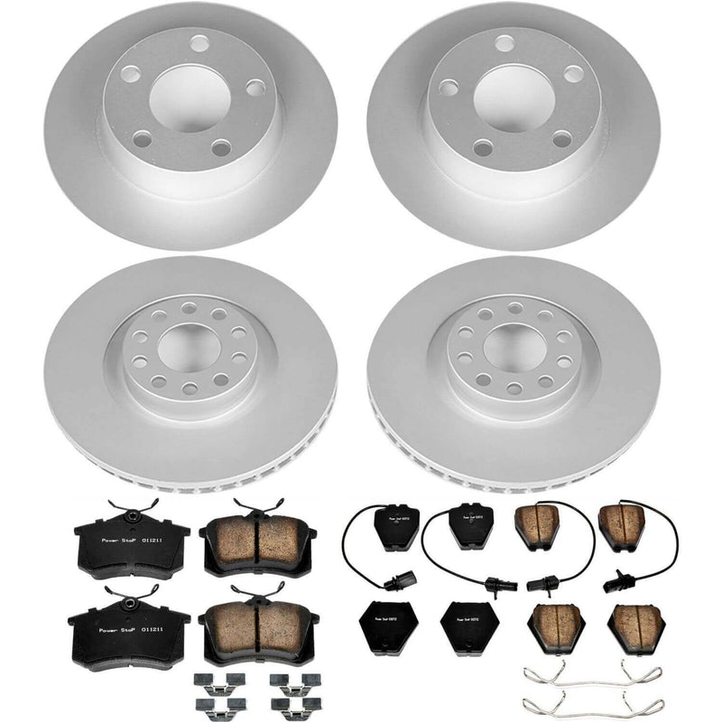 Power Stop CRK950 - Z23 Evolution Sport Front And Rear Brake Kit vehicle fitment brake part