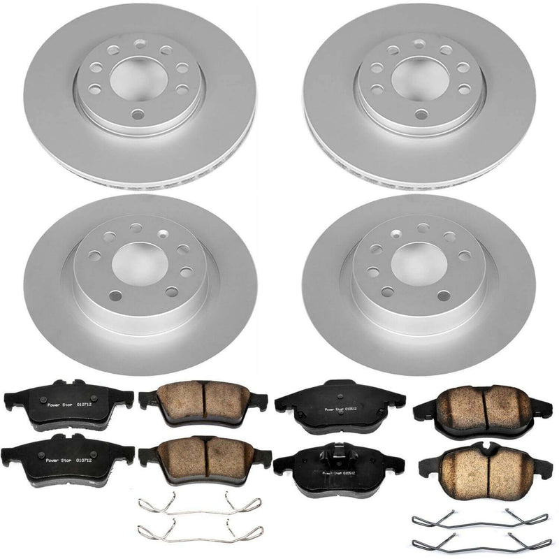 Power Stop CRK979 - Z23 Evolution Sport Front And Rear Brake Kit vehicle fitment brake part