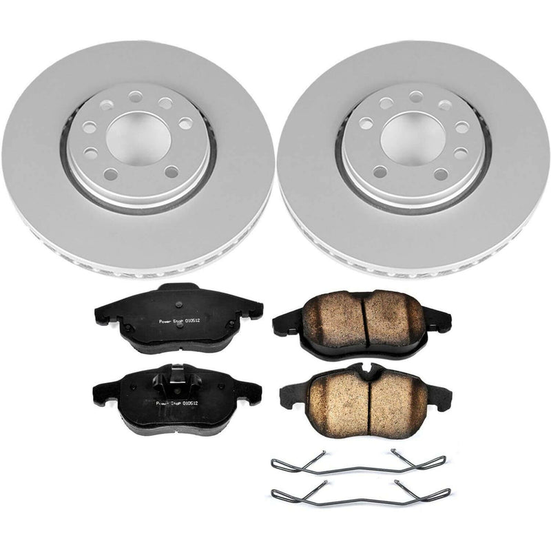 Power Stop CRK985 - Z23 Evolution Sport Front Brake Kit vehicle fitment brake part