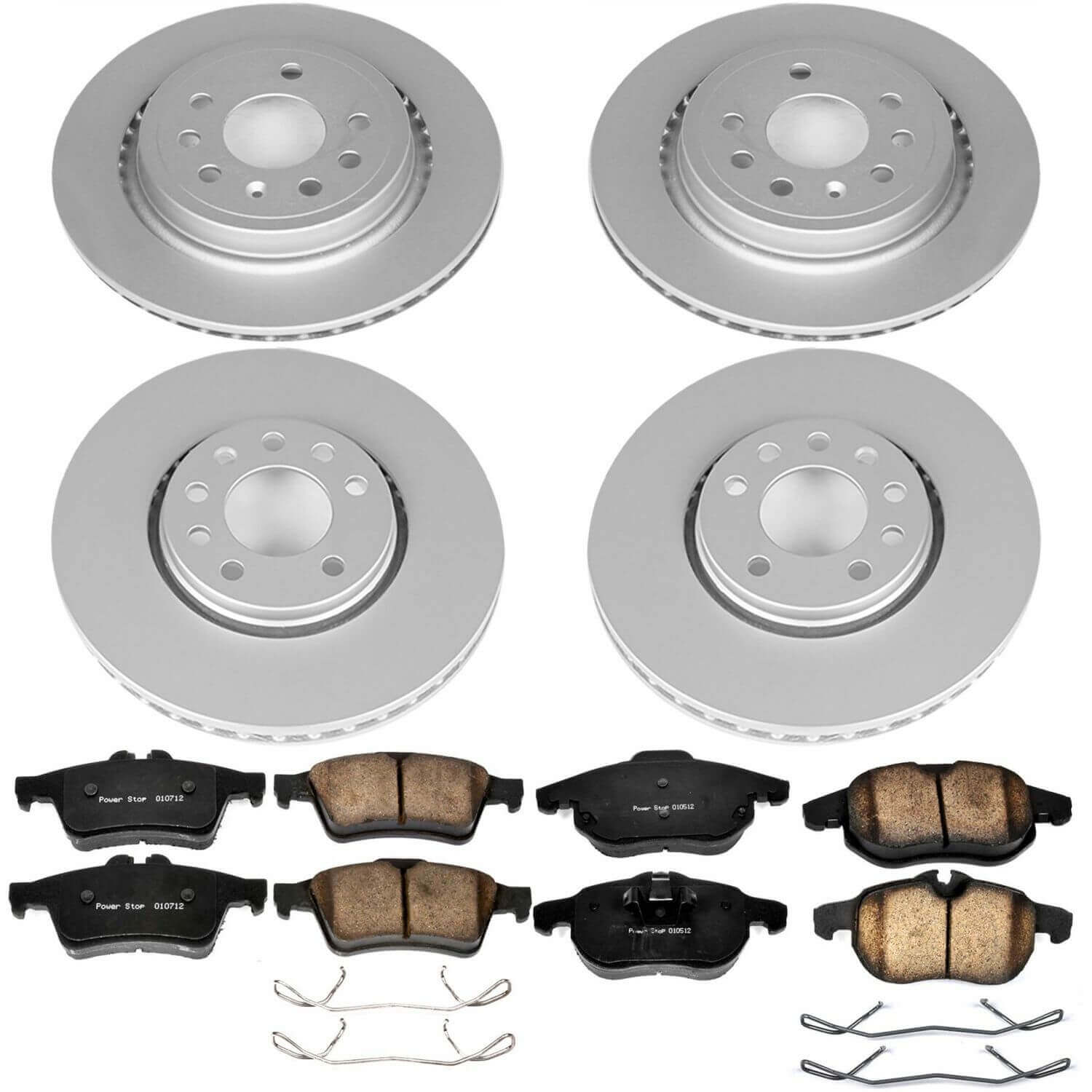 Power Stop CRK986 - Z23 Evolution Sport Front And Rear Brake Kit vehicle fitment brake part