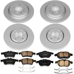 Power Stop CRK986 - Z23 Evolution Sport Front And Rear Brake Kit vehicle fitment brake part