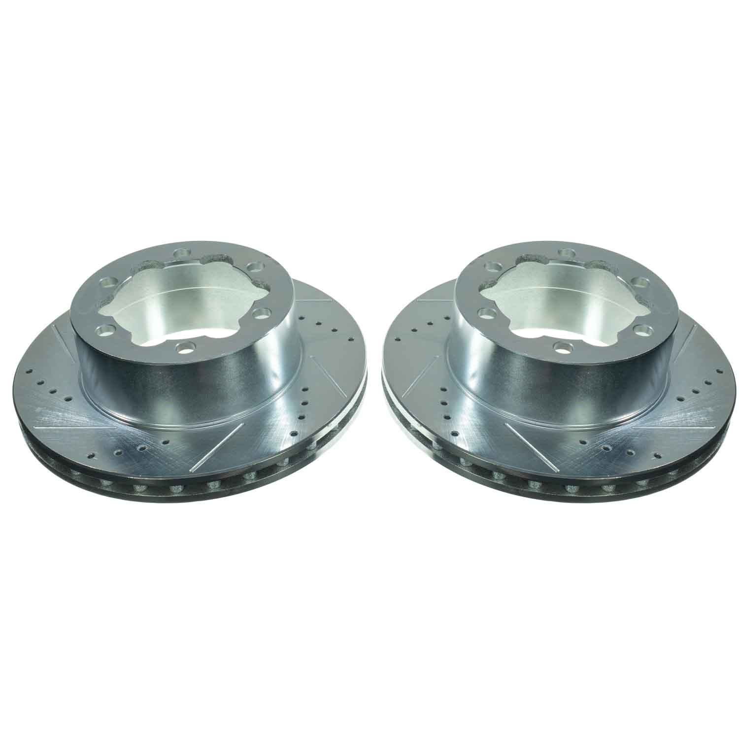 Power Stop EBR1037XPR Evolution Performance Vented 1-Piece Drilled And Slotted Rear Brake Rotor for 2007-2009 Dodge Sprinter 3500 Base product image