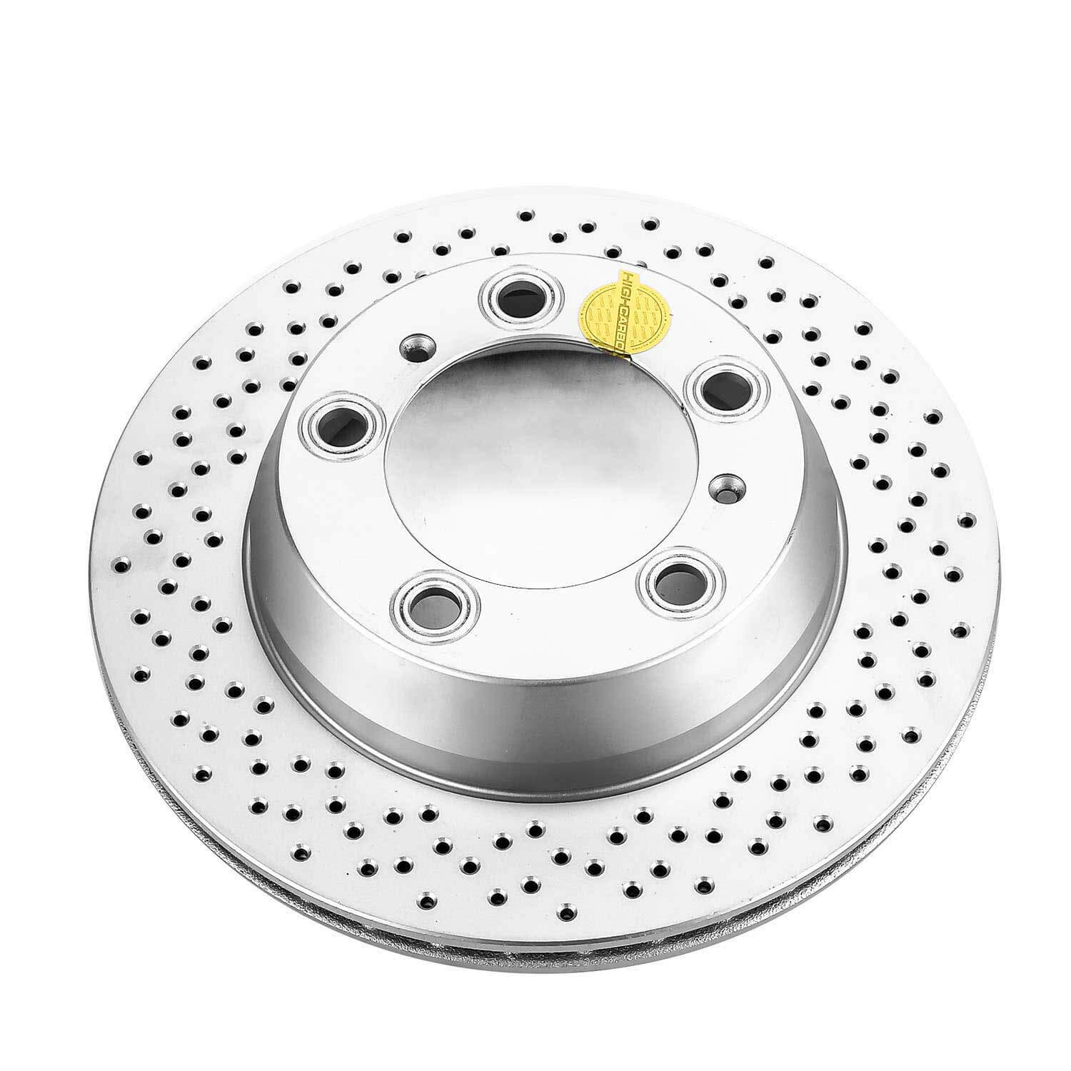 Power Stop EBR1079EVC Evolution Geomet Coated 1-Piece Plain Rear Brake Rotors for 2017 Porsche 718 Boxster Base, S product image