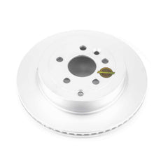 Power Stop EBR1094EVC Evolution Geomet Coated 1-Piece Plain Rear Brake Rotors for 2008 Land Rover LR2 Hse, SE product image