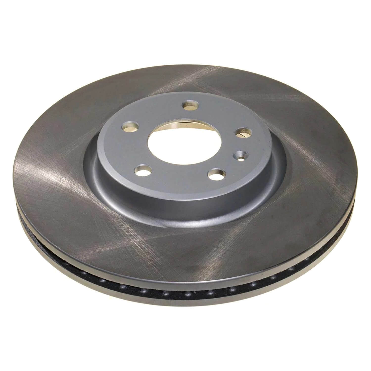 Power Stop EBR1208SCR - Vented 1-Piece Plain Front Semi Coated Brake Rotors vehicle fitment brake part