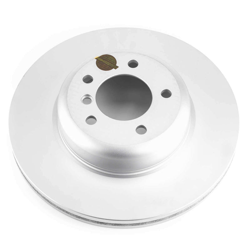 Power Stop EBR1215EVC Evolution Geomet Coated 1-Piece Plain Front Brake Rotors for 2008-2013 BMW 135I Base product image