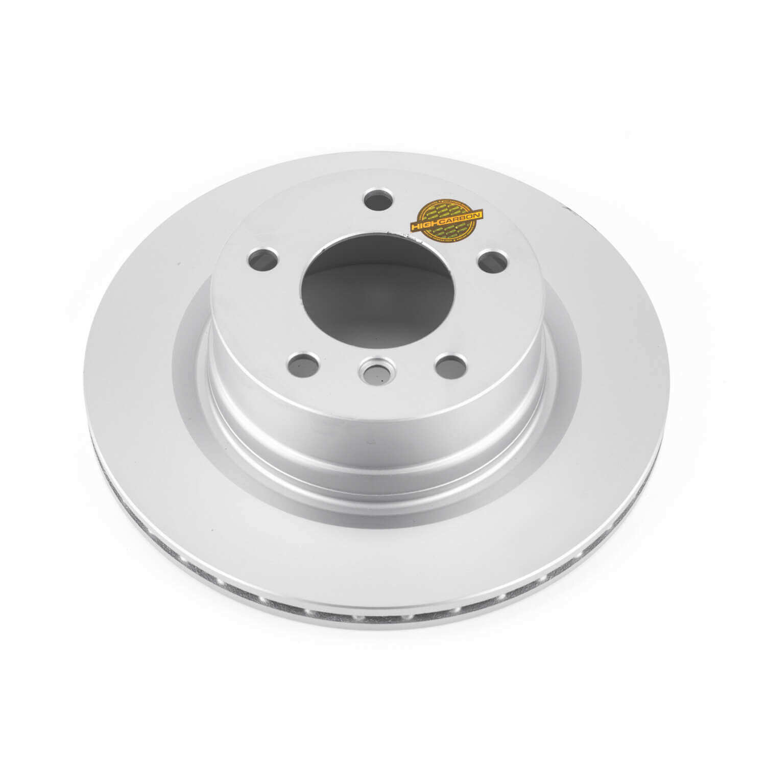 Power Stop EBR1216EVC Evolution Geomet Coated 1-Piece Plain Rear Brake Rotors for 2008-2013 BMW 128I Base product image