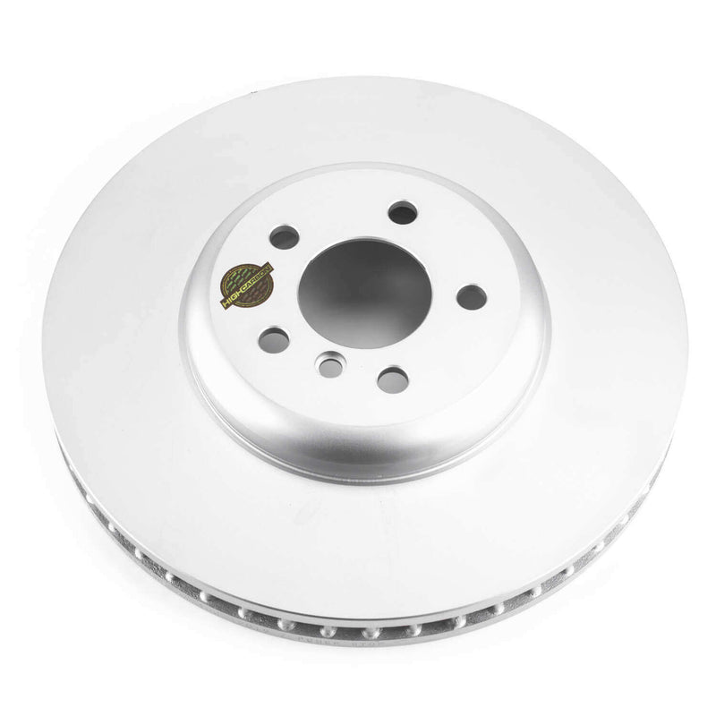 Power Stop EBR1219EVC Evolution Geomet Coated 1-Piece Plain Front Passenger Brake Rotors for 2010-2015 BMW 550I GT Base product image