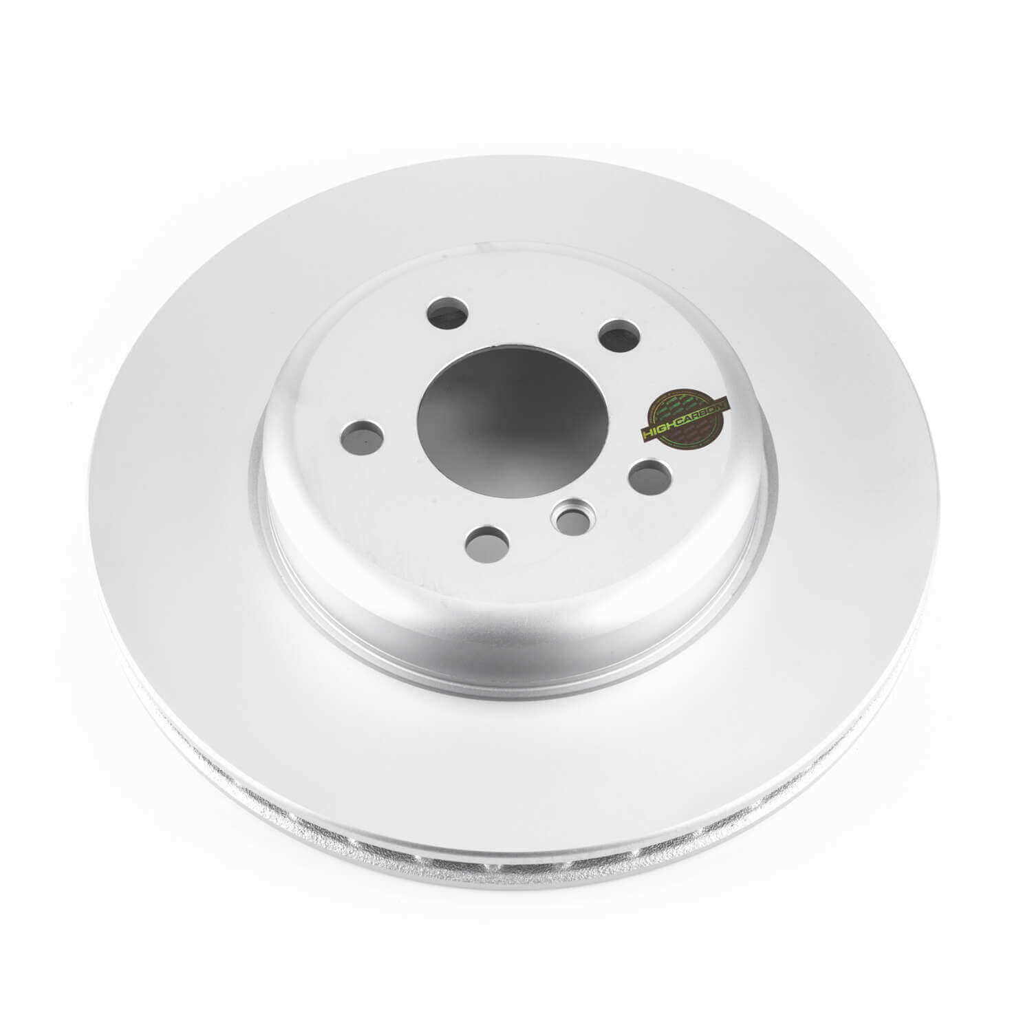 Power Stop EBR1228EVC Evolution Geomet Coated 1-Piece Plain Front Brake Rotors for 2014-2016 BMW 535D Base product image