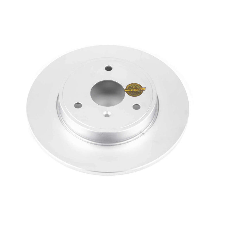 Power Stop EBR1261EVC Evolution Geomet Coated 1-Piece Plain Front Brake Rotors for 2008 Smart Fortwo Passion, Passion Cabrio, Pure product image