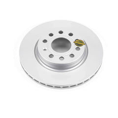Power Stop EBR1289EVC Evolution Geomet Coated 1-Piece Plain Front Brake Rotors for 2011 Volkswagen Jetta Base, S Rear Drum product image