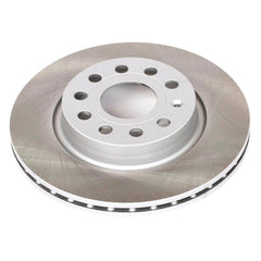 Power Stop EBR1289SCR - Front Semi Coated Brake Rotor vehicle fitment brake part