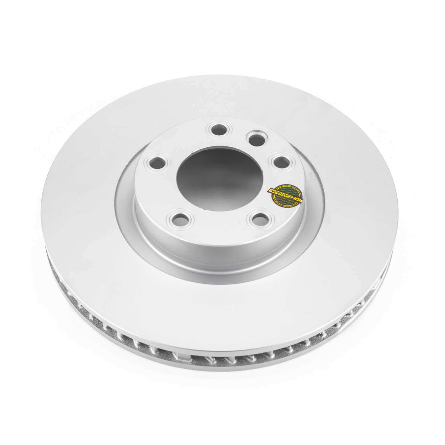 Power Stop EBR1290EVC Evolution Geomet Coated 1-Piece Plain Front Passenger Brake Rotors for 2011-2012 Porsche Cayenne S, S Hybrid product image
