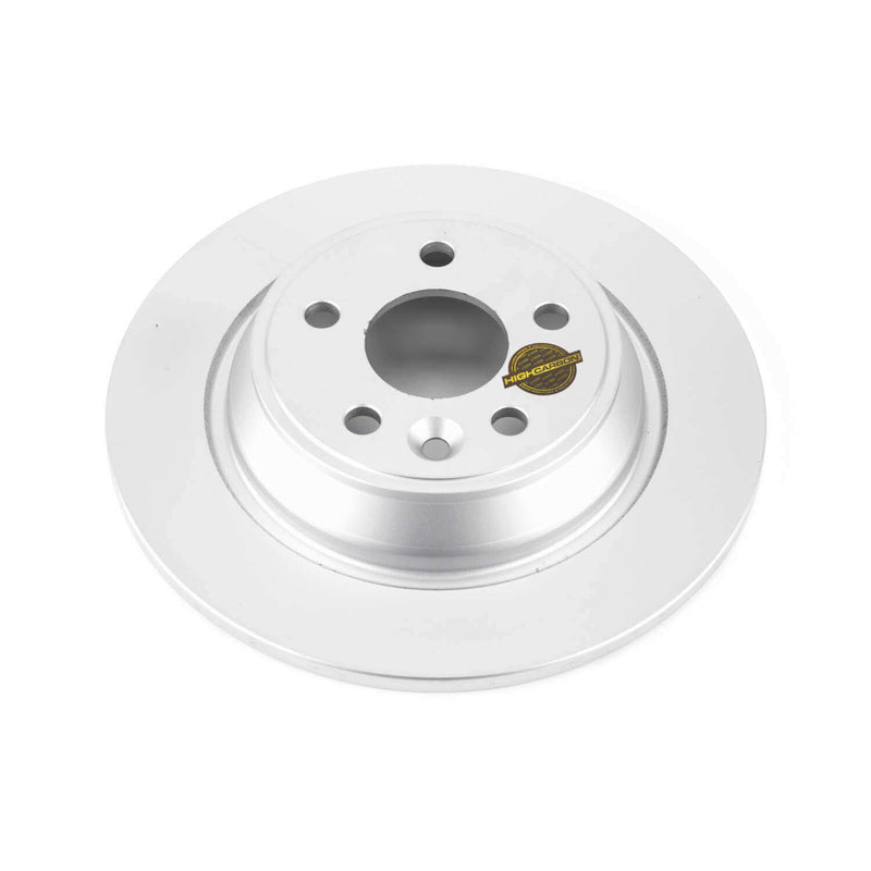 Power Stop EBR1299EVC Evolution Geomet Coated 1-Piece Plain Rear Brake Rotors for 2012-2014 Land Rover Range Rover Evoque Dynamic, Prestige, Pure product image
