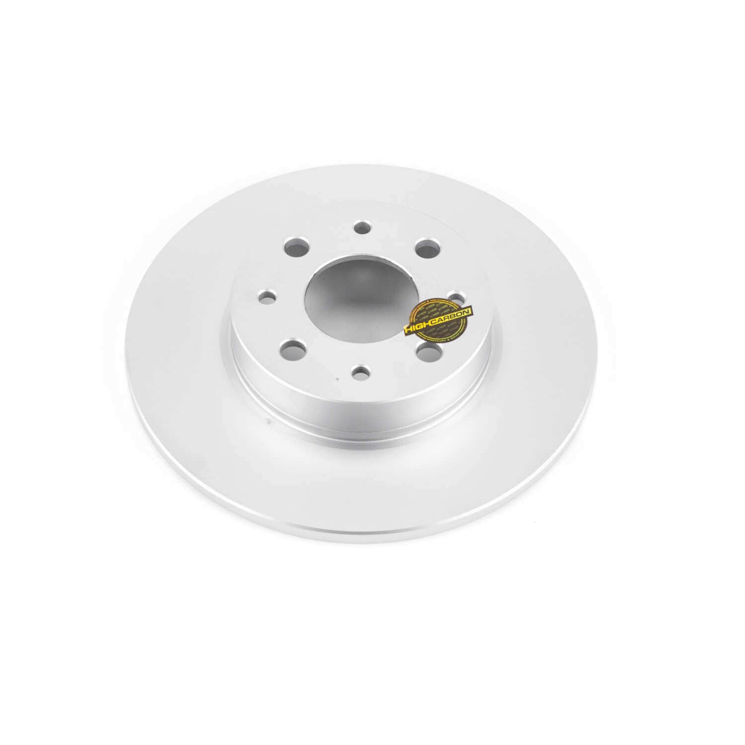 Power Stop EBR1405EVC Evolution Geomet Coated 1-Piece Plain Rear Brake Rotors for 2013-2018 Fiat 500 E product image