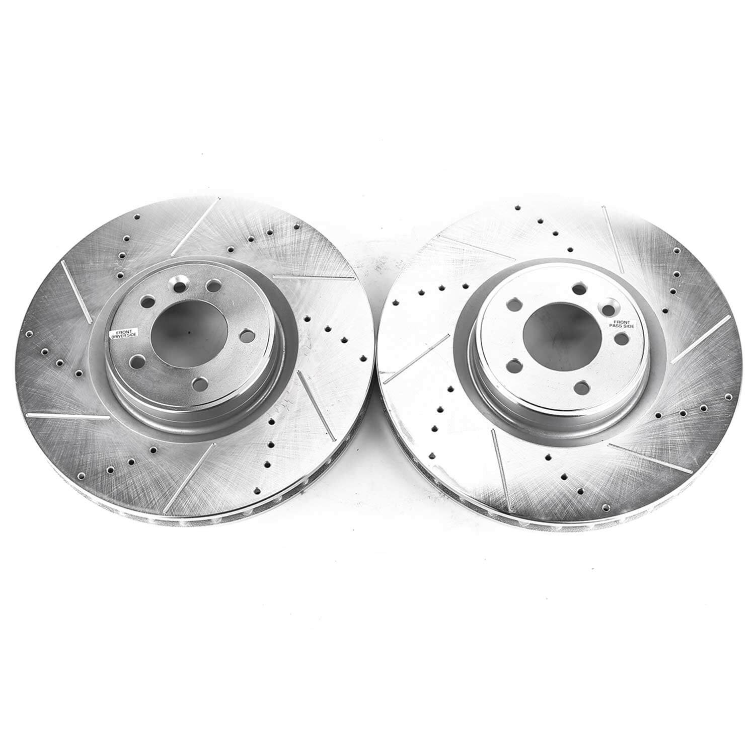 Power Stop EBR1409XPR Evolution Performance 1-Piece Drilled And Slotted Front Brake Rotors for 2021 Land Rover Defender 110 Base, S, SE, X, X-Dynamic Hse, X-Dynamic SE product image
