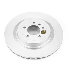 Power Stop EBR1426EVC Evolution Geomet Coated 1-Piece Plain Rear Brake Rotors for 2021 Land Rover Defender 110 Base, S, SE, X, X-Dynamic Hse, X-Dynamic SE product image