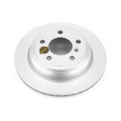 Power Stop EBR1442EVC Evolution Geomet Coated 1-Piece Plain Rear Brake Rotors for 2013-2017 BMW 320I Xdrive Base product image