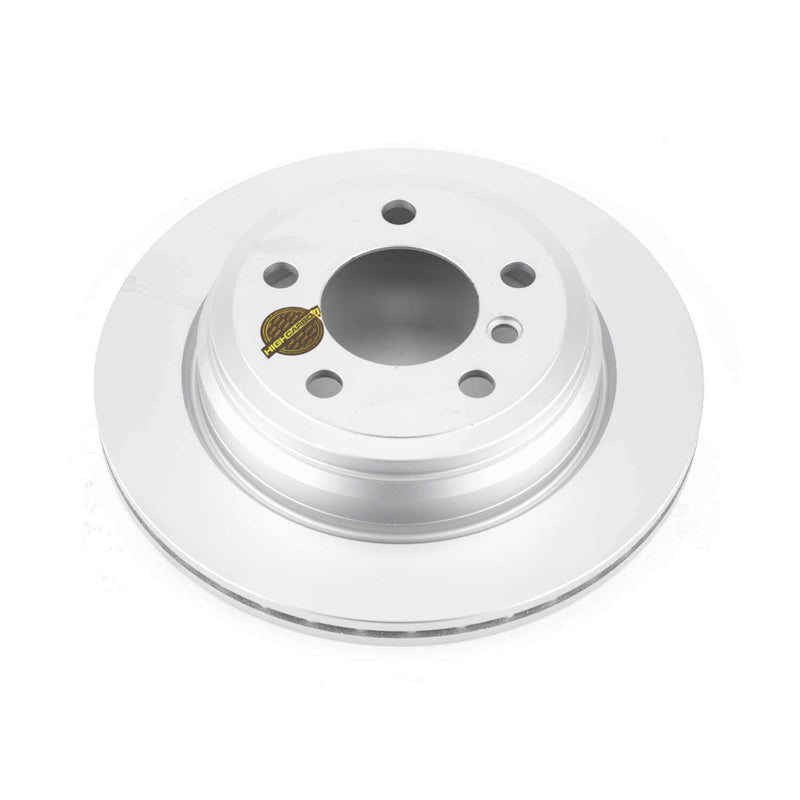 Power Stop EBR1442EVC Evolution Geomet Coated 1-Piece Plain Rear Brake Rotors for 2013-2017 BMW 320I Xdrive Base product image