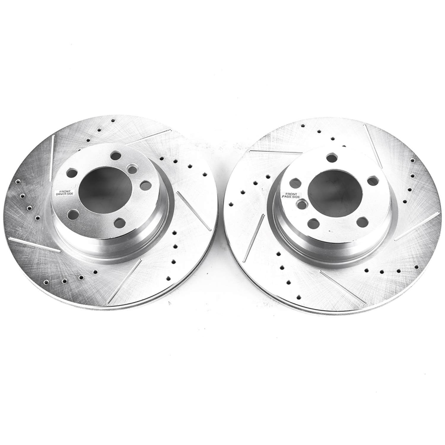 Power Stop EBR1445XPR Evolution Performance 1-Piece Drilled And Slotted Front Brake Rotors for 2014-2015 BMW 228I Base product image