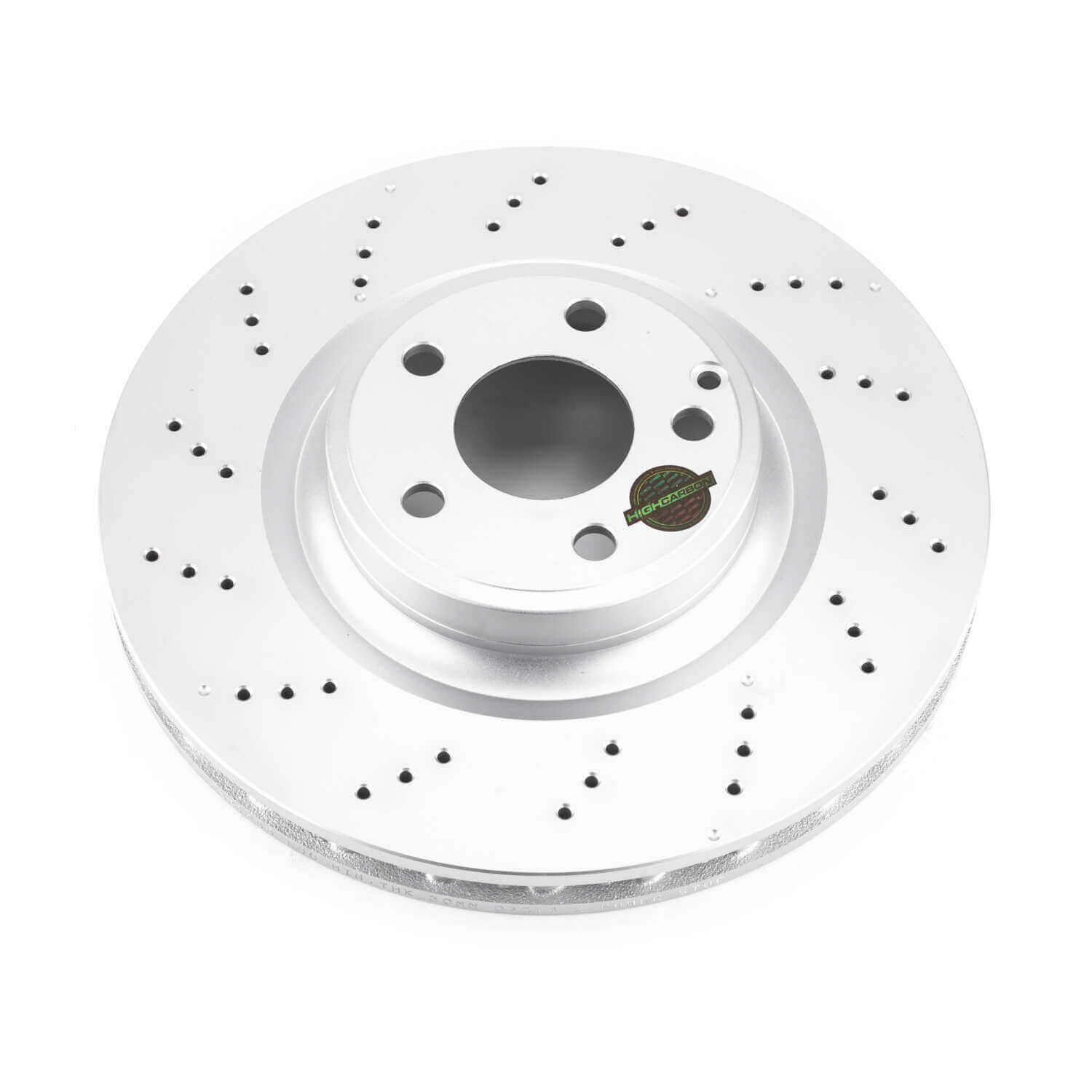 Power Stop EBR1458EVC Evolution Geomet Coated 1-Piece Plain Front Brake Rotors for 2015 Mercedes-Benz E400 4Matic, Base, Hybrid Sedan (4 Door) product image
