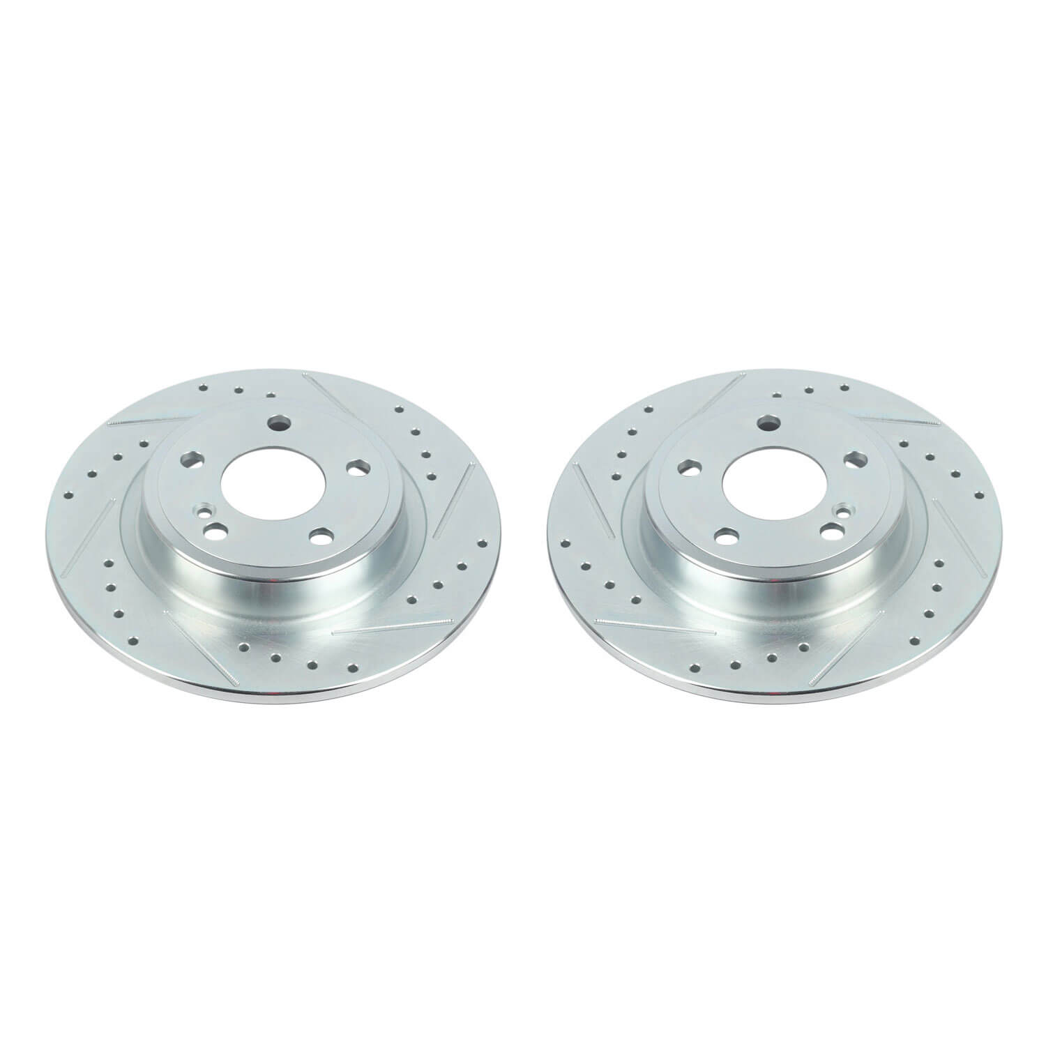 Power Stop EBR1488XPR Evolution Performance Solid 1-Piece Drilled And Slotted Rear Brake Rotor for 2017-2018 Infiniti QX30 Base, Luxury, Premium, Sport product image