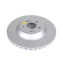 Power Stop EBR1602EVC Evolution Geomet Coated 1-Piece Plain Rear Brake Rotors for 2018-2020 Mercedes-Benz S450 4Matic, Base product image