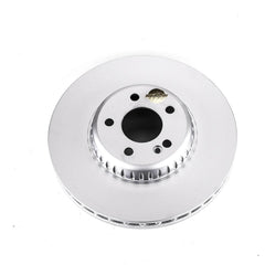 Power Stop EBR1604EVC Evolution Geomet Coated 1-Piece Plain Front Brake Rotors for 2015-2022 Mercedes-Benz C300 4Matic, Base product image
