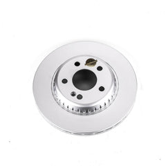 Power Stop EBR1605EVC Evolution Geomet Coated 1-Piece Plain Rear Brake Rotors for 2015-2022 Mercedes-Benz C300 4Matic, Base product image