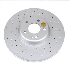 Power Stop EBR1606EVC Evolution Geomet Coated 1-Piece Plain Front Brake Rotors for 2015-2022 Mercedes-Benz C300 4Matic, Base product image