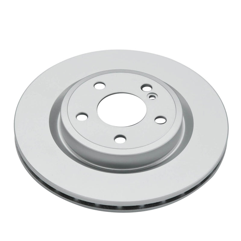 Power Stop EBR1607EVC Evolution Geomet Coated Vented 1-Piece Plain Rear Brake Rotor for 2014-2019 Mercedes-Benz CLA250 4Matic, Base product image