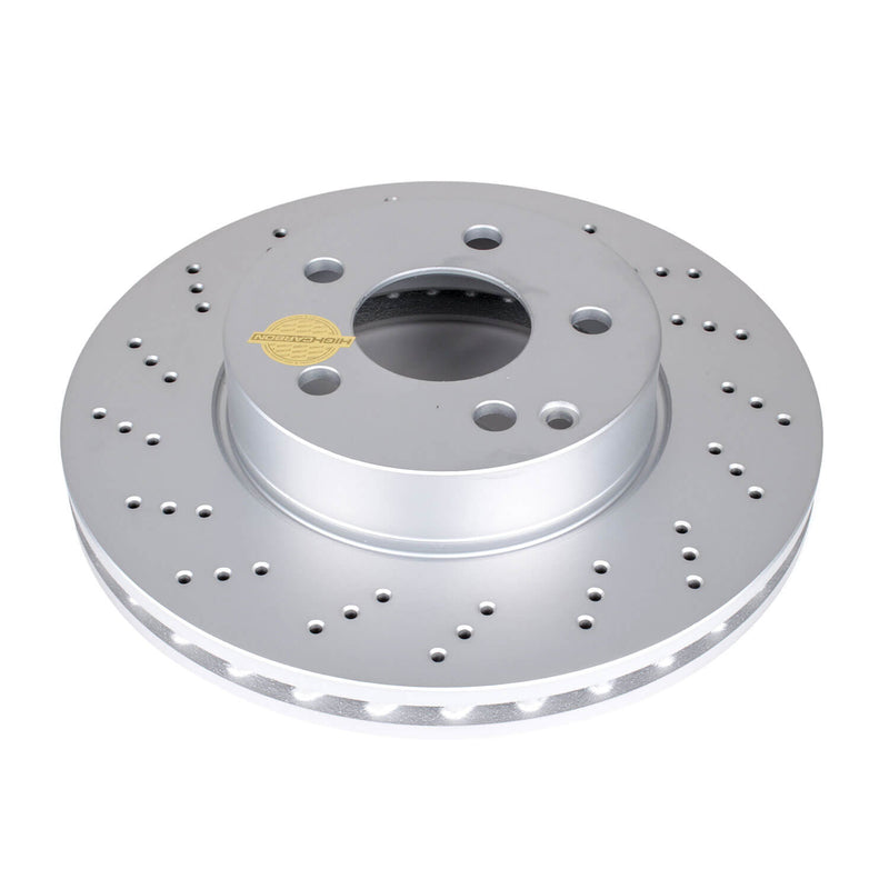 Power Stop EBR1626EVC Evolution Geomet Coated 1-Piece Plain Front Brake Rotors for 2012-2014 Mercedes-Benz C250 Base, Luxury, Sport product image