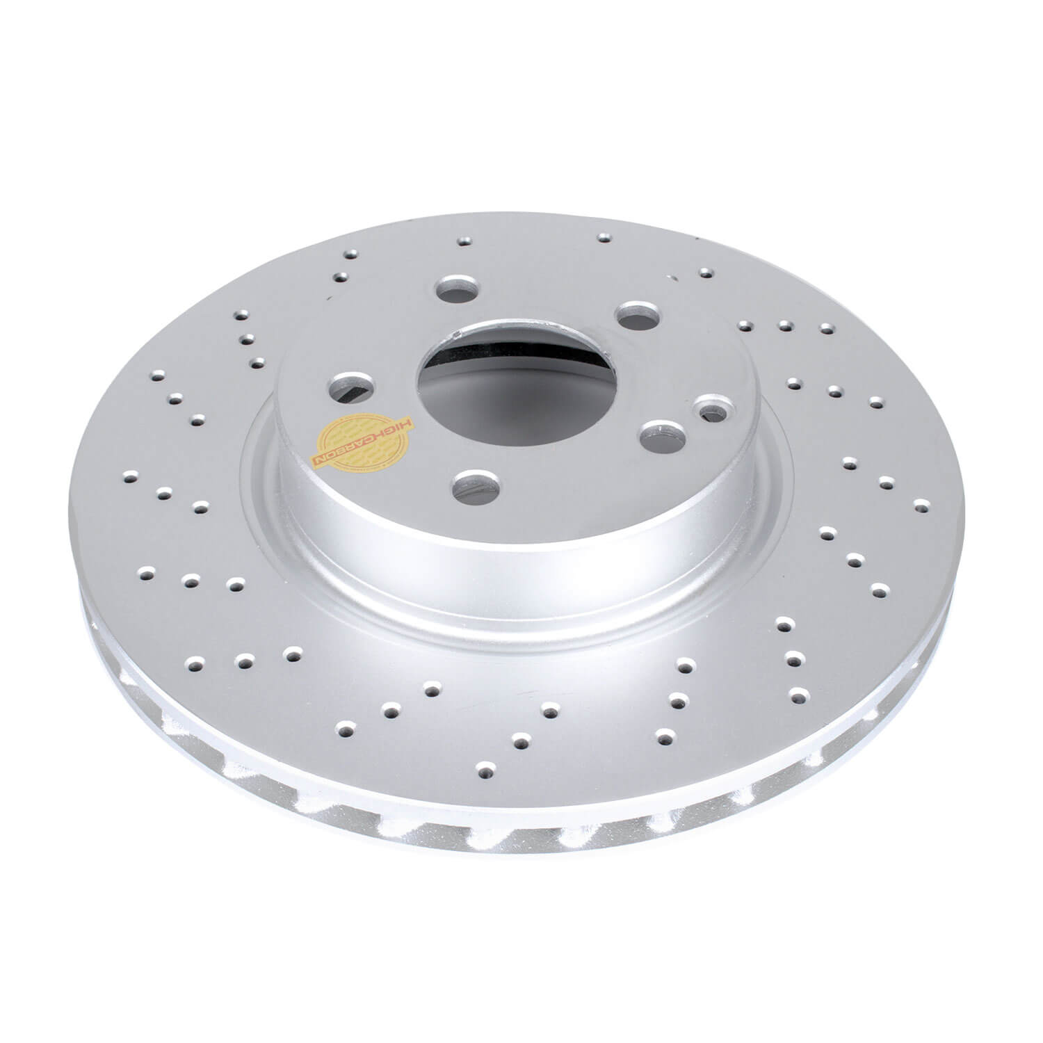 Power Stop EBR1629EVC Evolution Geomet Coated 1-Piece Plain Front Brake Rotors for 2004-2006 Mercedes-Benz E500 Base product image