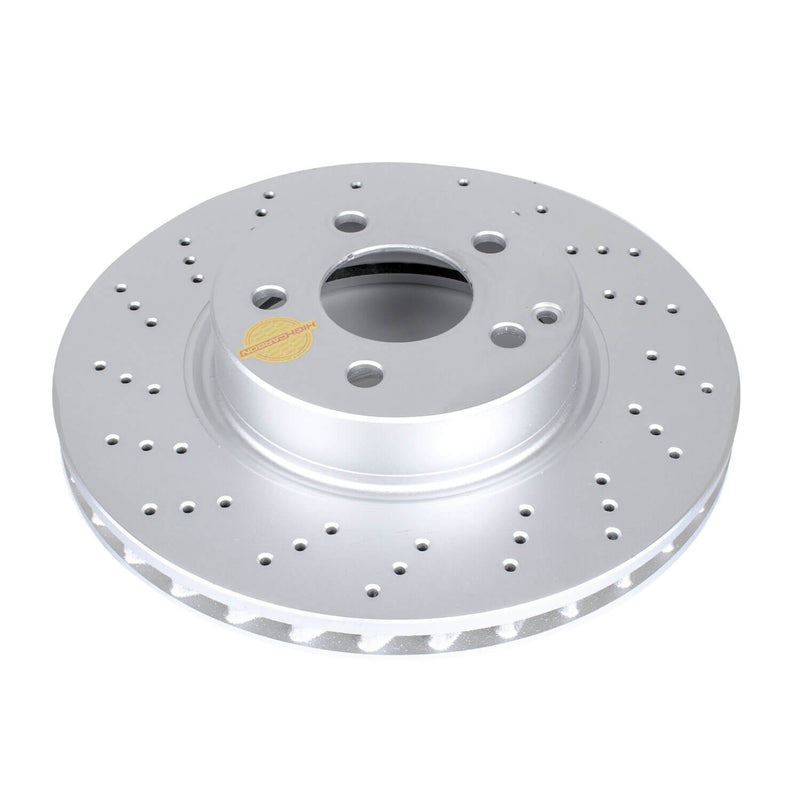 Power Stop EBR1629EVC Evolution Geomet Coated 1-Piece Plain Front Brake Rotors for 2004-2006 Mercedes-Benz E500 Base product image