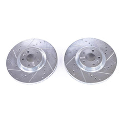 Power Stop EBR1642XPR Evolution Performance 1-Piece Drilled And Slotted Front Brake Rotors for 2019 Volvo S60 T5 Inscription, T5 Momentum, T5 R-Design, T6 Inscription, T6 Momentum, T6 product image