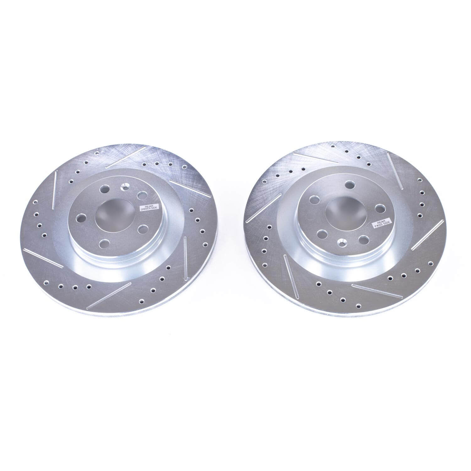 Power Stop EBR1643XPR Evolution Performance 1-Piece Drilled And Slotted Rear Brake Rotors for 2019 Volvo S60 T5 Inscription, T5 Momentum, T5 R-Design, T6 Inscription, T6 Momentum, T6 product image