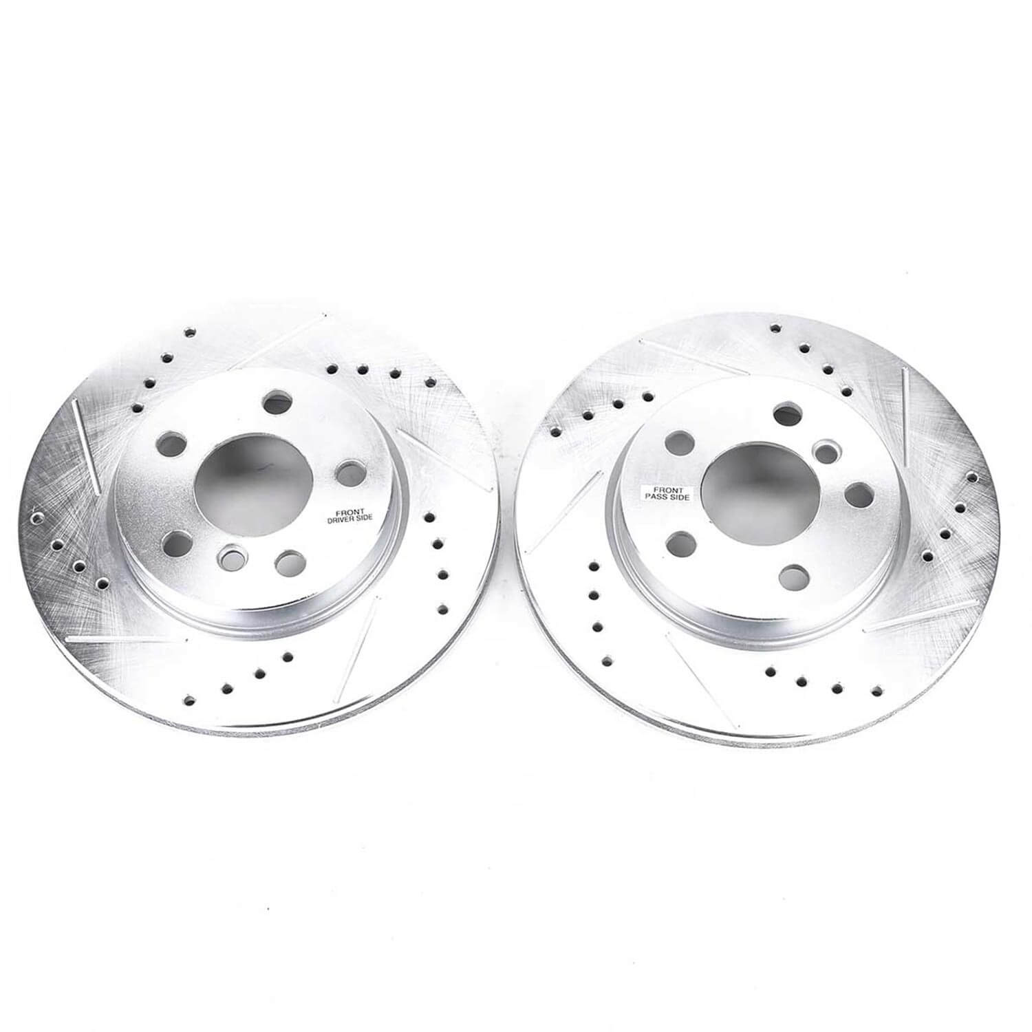 Power Stop EBR1646XPR Evolution Performance 1-Piece Drilled And Slotted Front Brake Rotors for 2014 MINI Cooper Base product image
