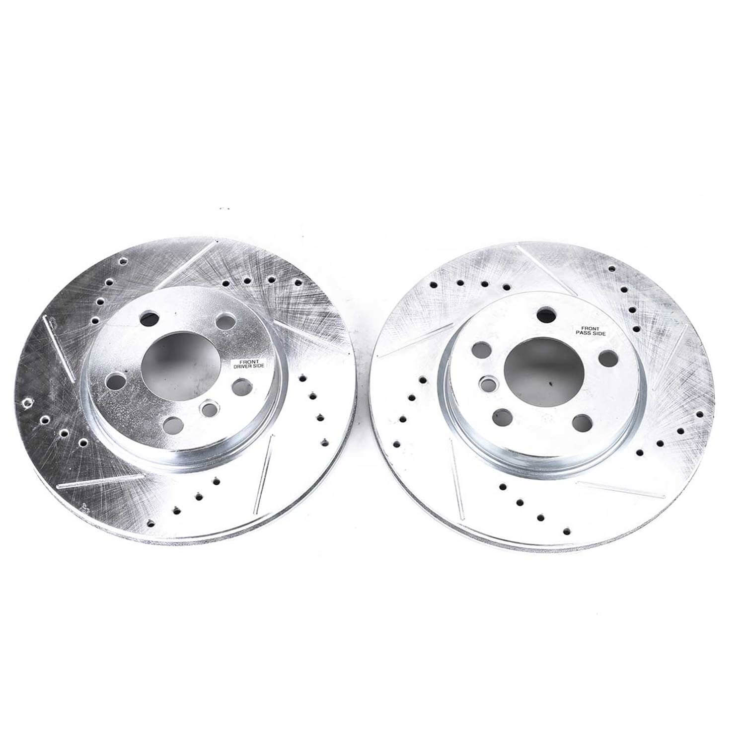 Power Stop EBR1647XPR Evolution Performance 1-Piece Drilled And Slotted Front Brake Rotors for 2014 MINI Cooper S product image