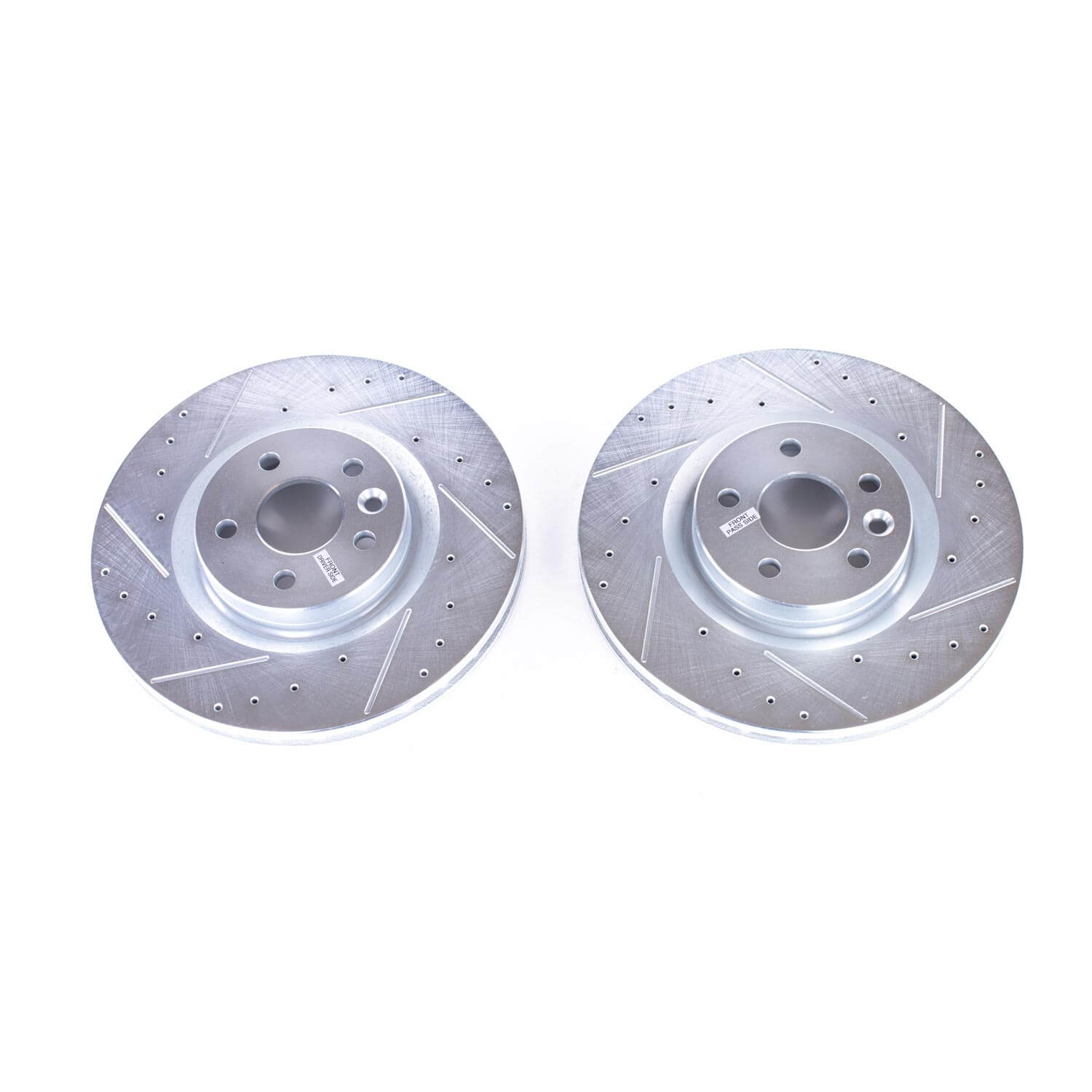 Power Stop EBR1653XPR Evolution Performance Vented 1-Piece Drilled And Slotted Front Brake Rotors for 2018 Jaguar E-Pace Base, First Edition, R-Dynamic Hse, R-Dynamic S, R-Dynamic SE, S, SE product image